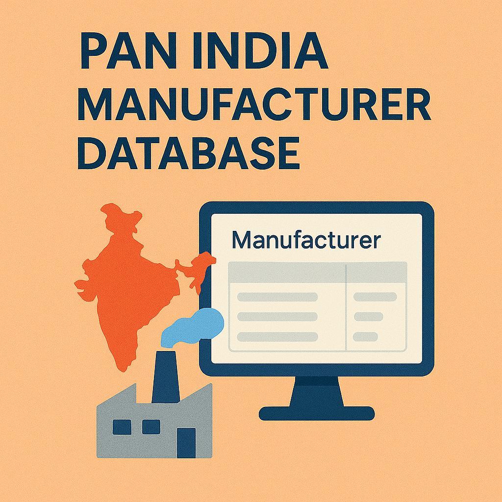 PAN India Manufacturer Database